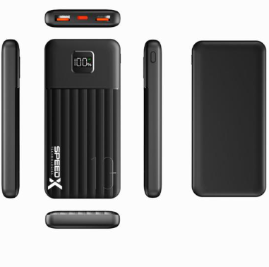 SpeedX Power Bank 10000mAh 3-in-1 Fast Charger (22.5W) SP-S188L